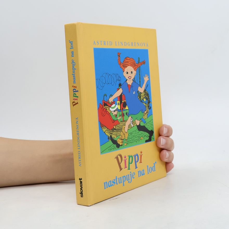 Astrid Lindgren Pippi nastupuje na loď