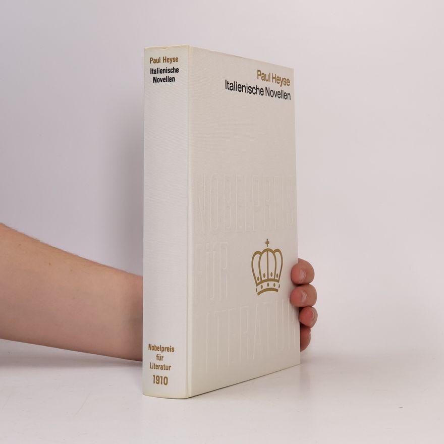 Paul Heyse Italienische Novellen