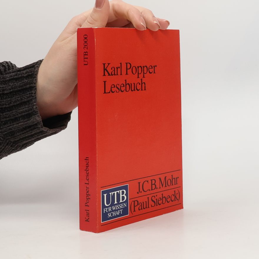 Karl Popper Karl Popper Lesebuch