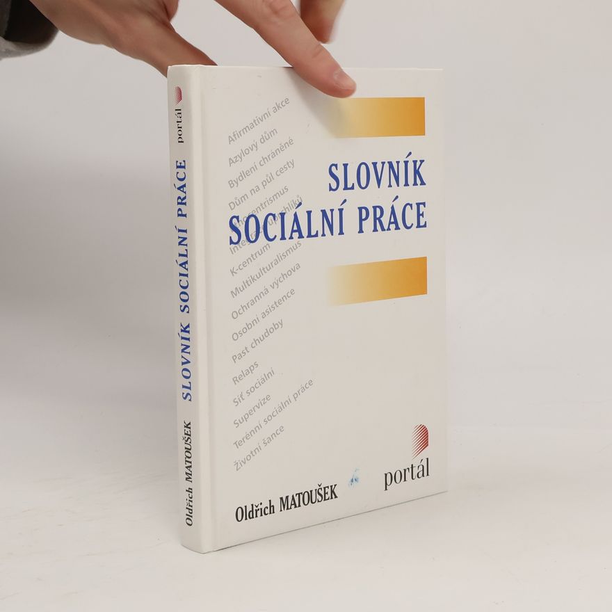 Oldřich Matoušek Slovník sociální práce