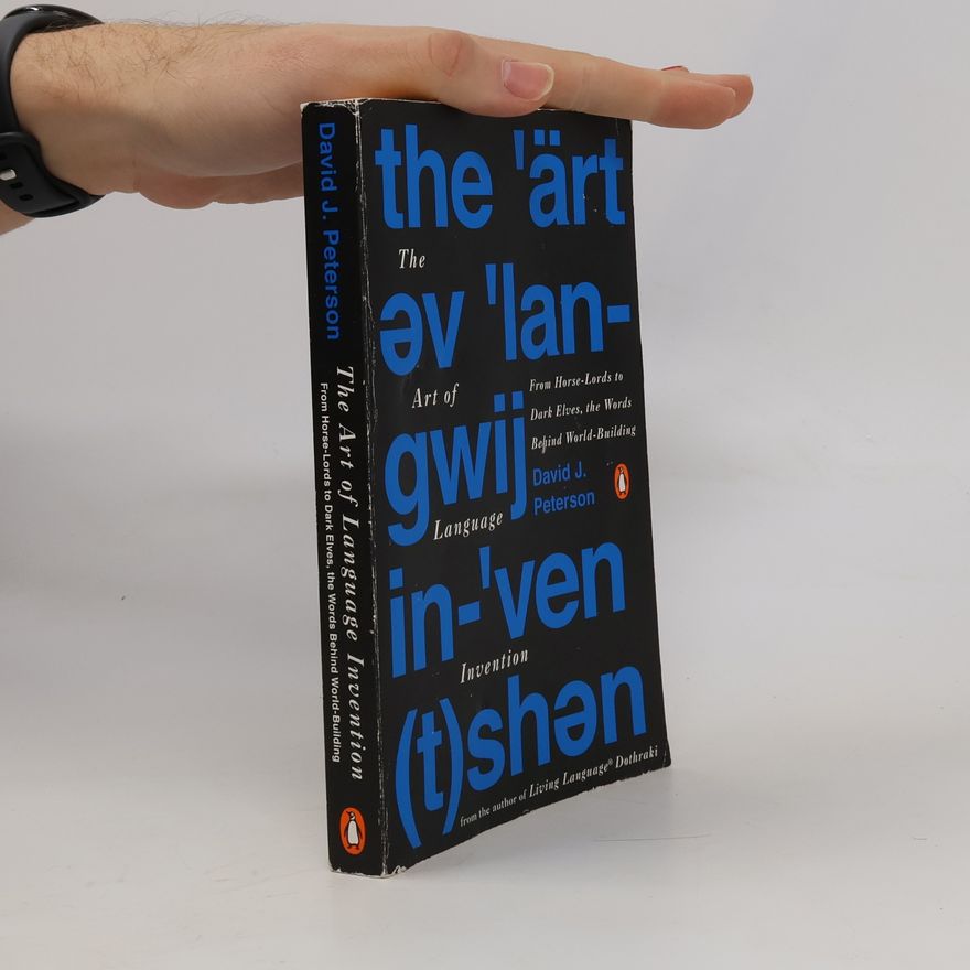David J. Peterson The Art Of Language Invention