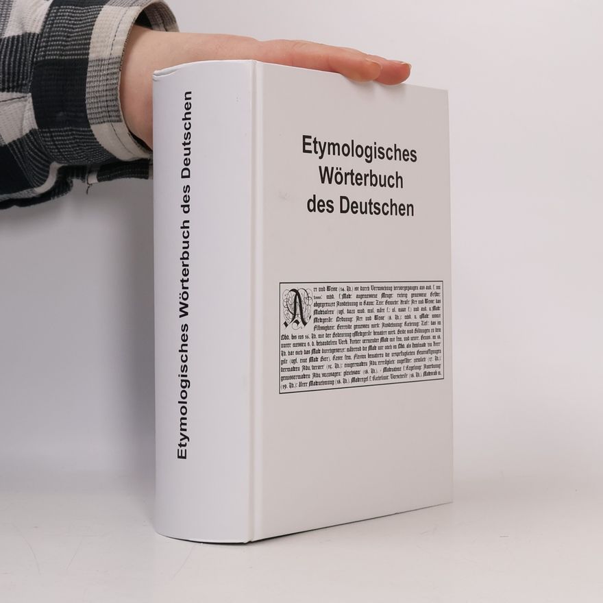 Wolfgang Pfeifer Etymologisches Wörterbuch des Deutschen