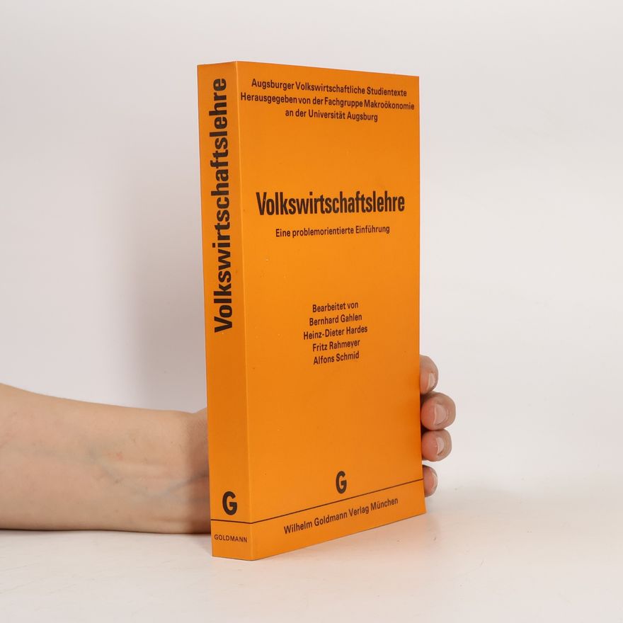 Alfons Schmid Volkswirtschaftslehre