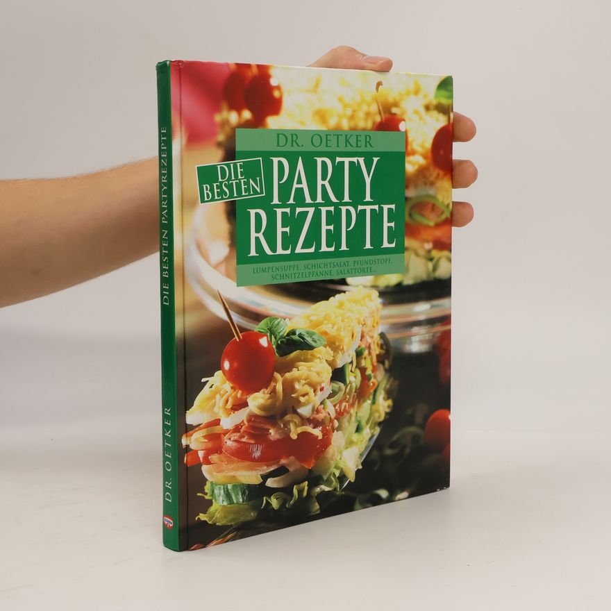 Jasmin Gromzik Dr. Oetker die besten Party-Rezepte