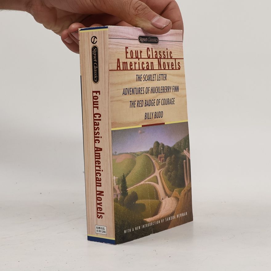 Herman Melville Four Classic American Novels (The Scarlet Letter; Adventures of Huckleberry Finn; The Red Badge of Courage; Billy Budd)