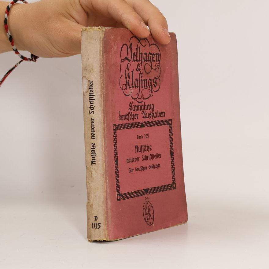 Auteurscollectief Aufsätze neuerer Schriftsteller