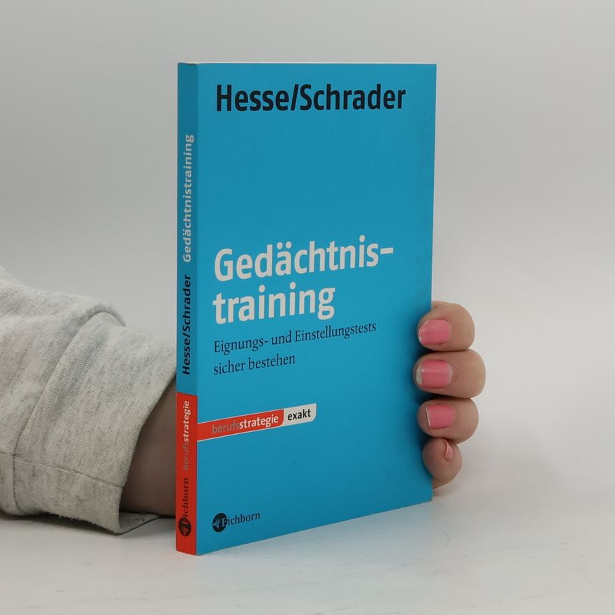 Jürgen Hesse Gedächtnistraining