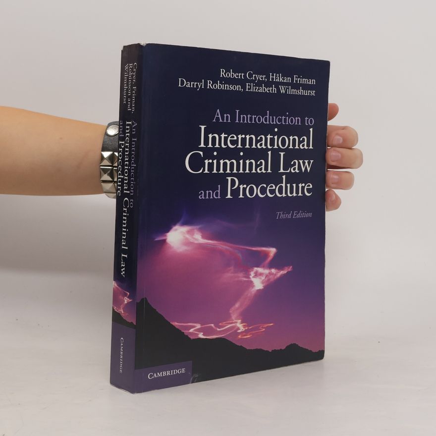 Håkan Friman An Introduction to International Criminal Law and Procedure