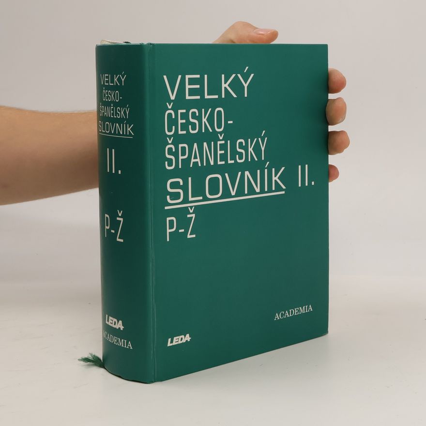 Josef Dubský Velký česko-španělský slovník II. P-Ž