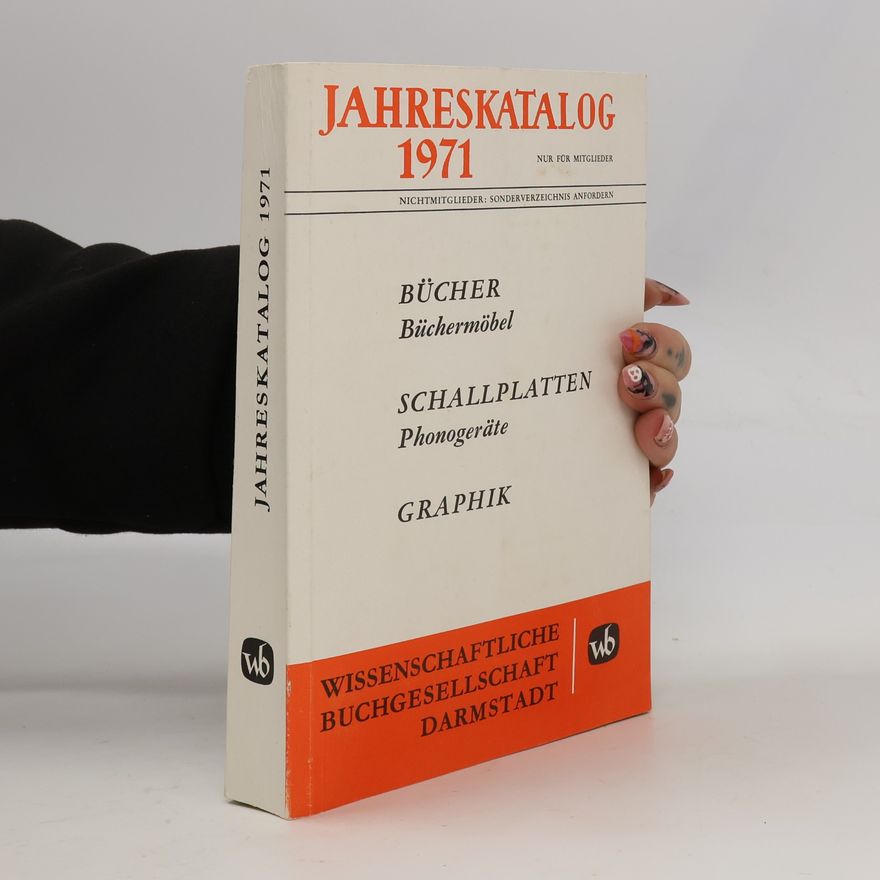 Collectif d'auteurs Jahrekatalog 1971
