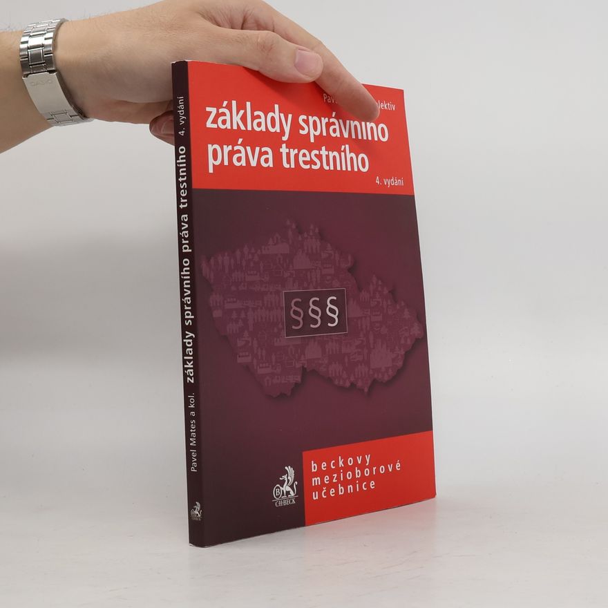 Pavel Mates Základy správního práva trestního