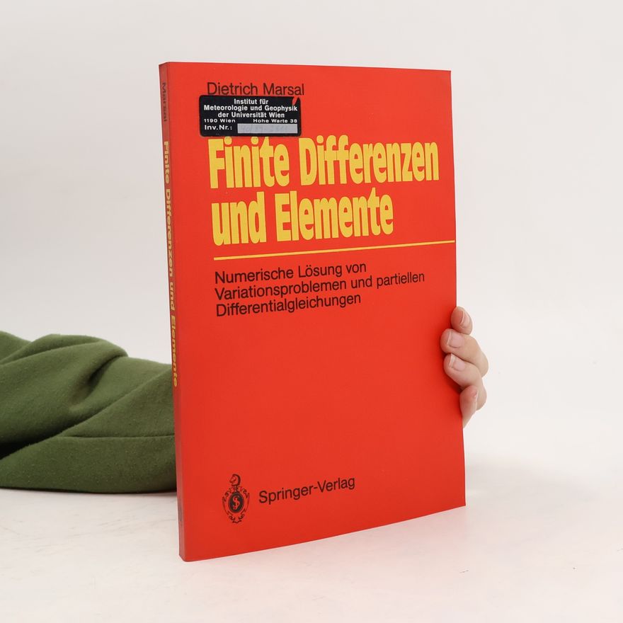 Dietrich Marsal Finite Differenzen und Elemente