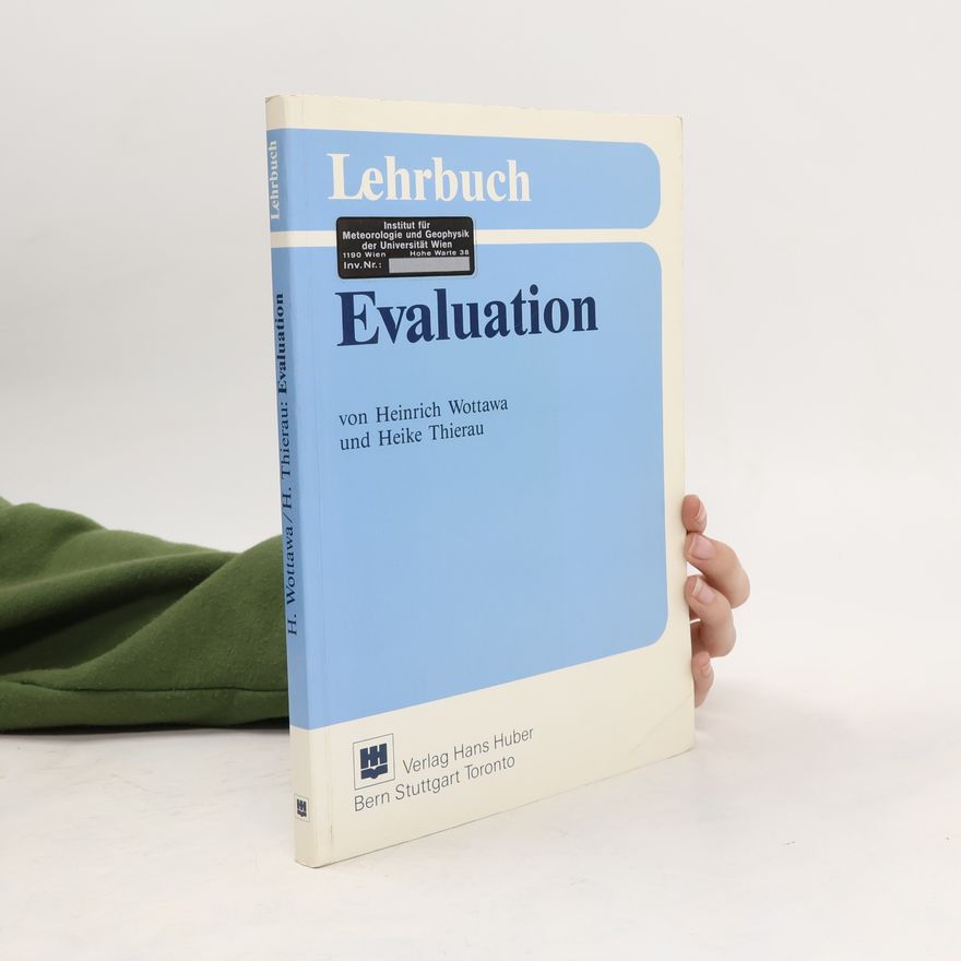 Heinrich Wottawa Lehrbuch Evaluation