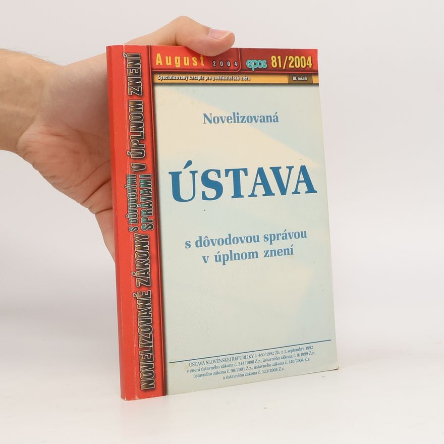 Kolektív autorov Novelizovaná Ústava