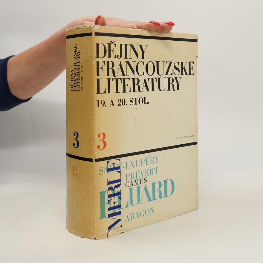 Jan O. Fischer Dějiny francouzské literatury 3