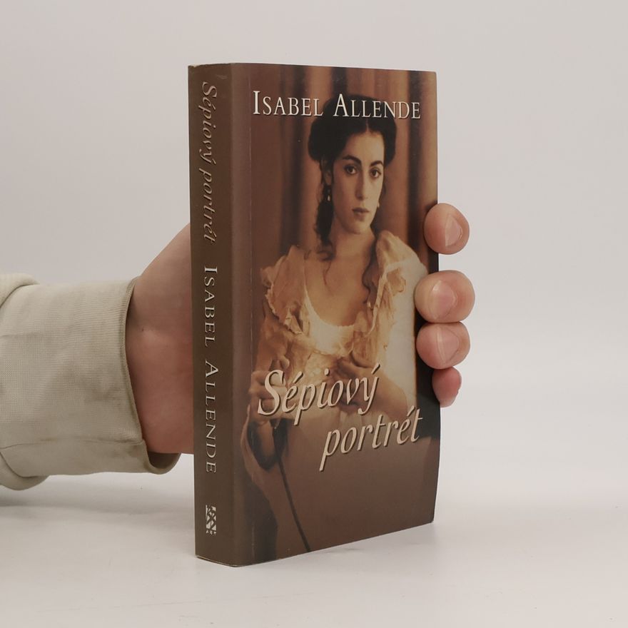 Isabel Allende Llona Sépiový portrét