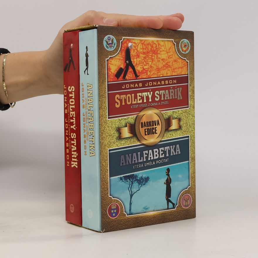 Jonas Jonasson Stoletý stařík, který vylezl z okna a zmizel + Analfabetka, která uměla počítat - dárková edice