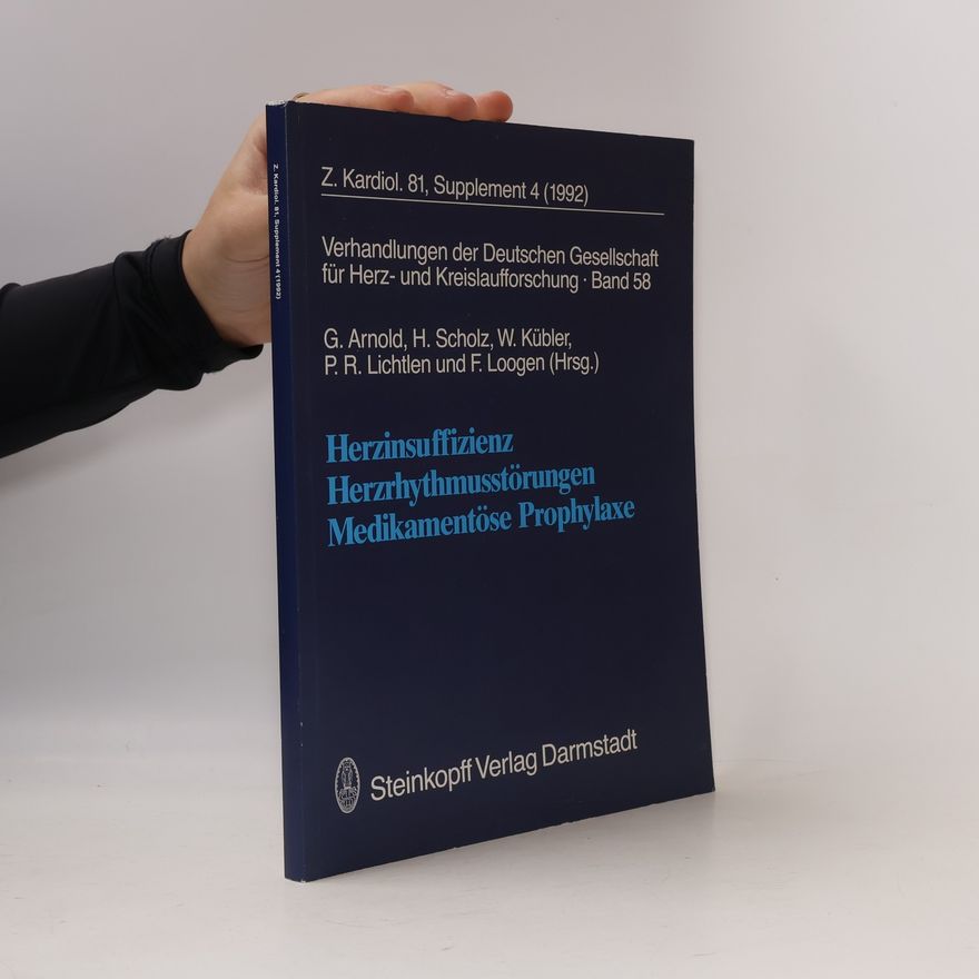 Autores varios Herzinsuffizienz. Herzrhythmusstörungen. Medikamentöse Prophylaxe