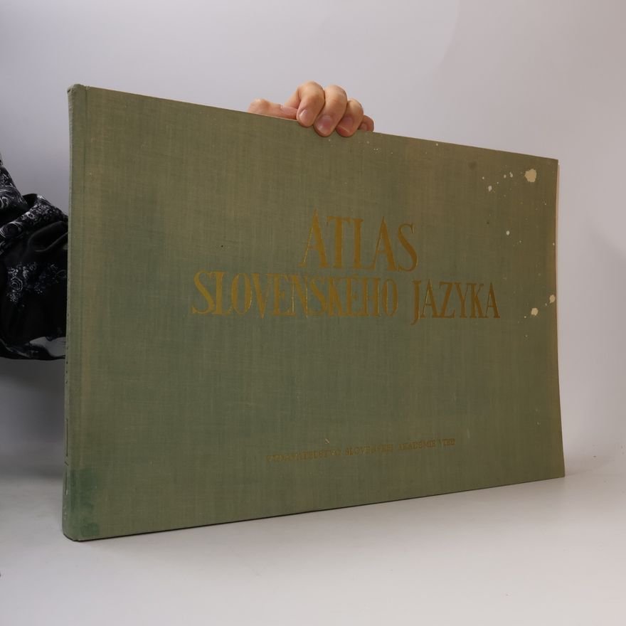 Anton Habovštiak Atlas slovenského jazyka 1, část prvá