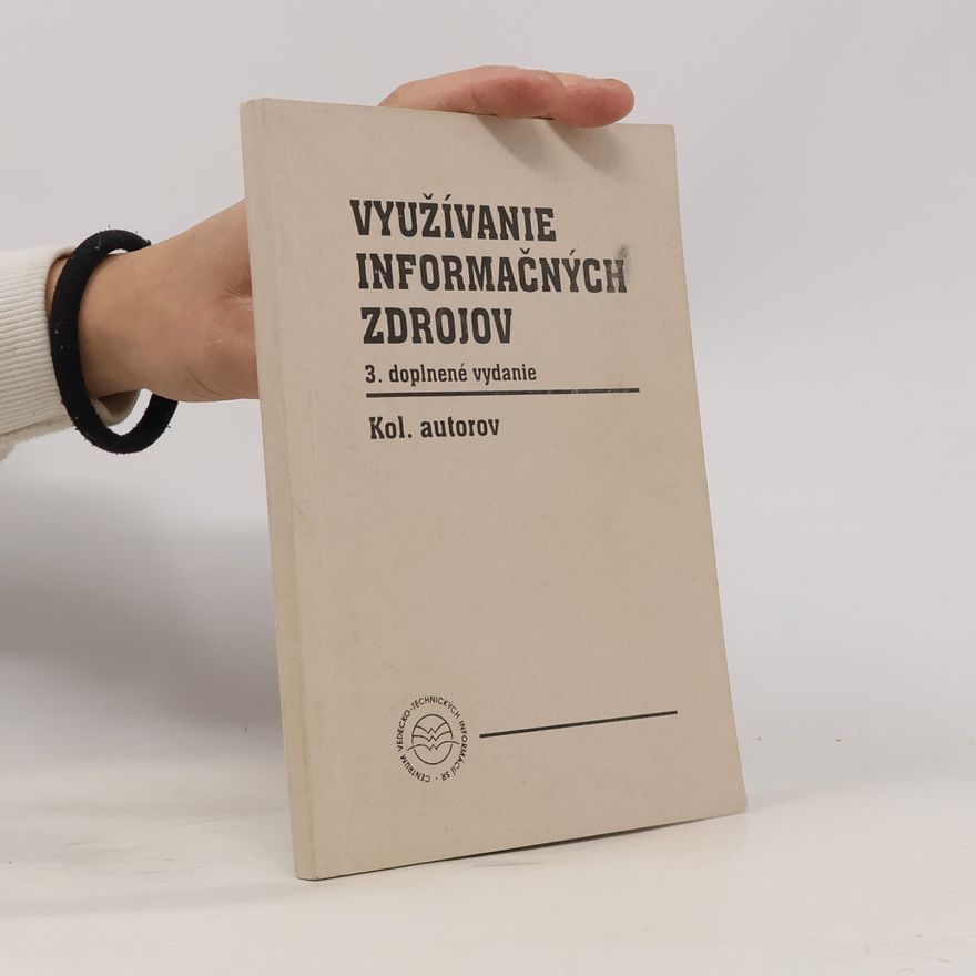 Marta Matthaeidesová Využívanie informačných zdrojov