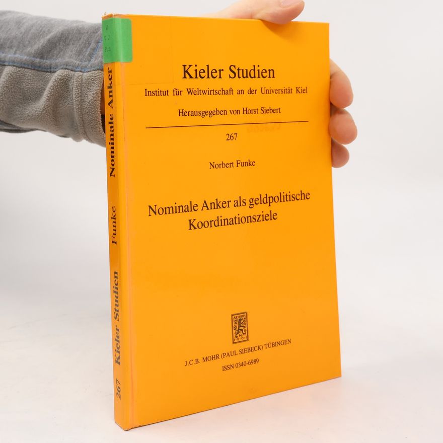 Norbert Funke Nominale Anker als geldpolitische Koordinationsziele