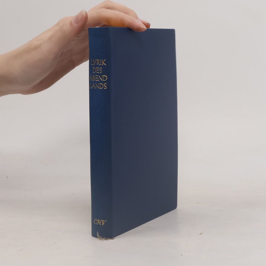 Autorenkollektiv Lyrik des Abendlands