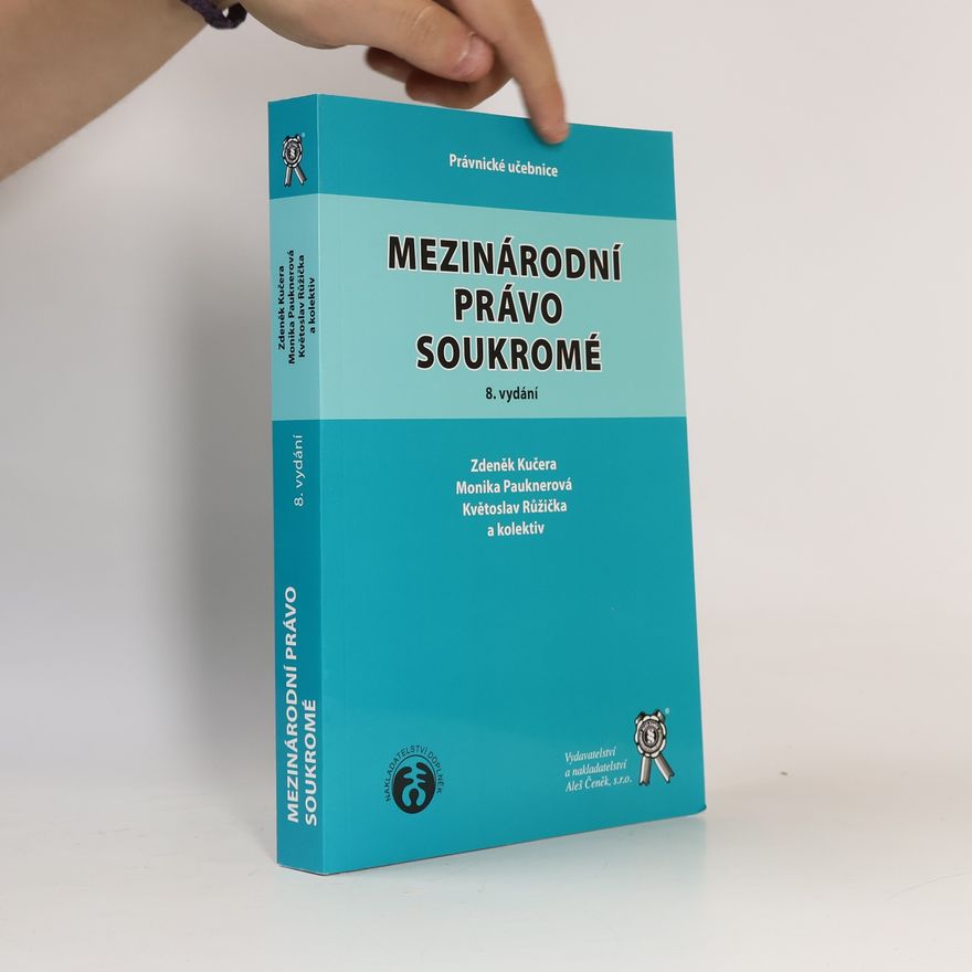 Zdeněk Kučera Mezinárodní právo soukromé