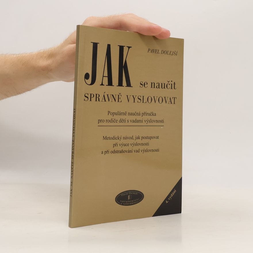 Pavel Dolejší Jak se naučit správně vyslovovat