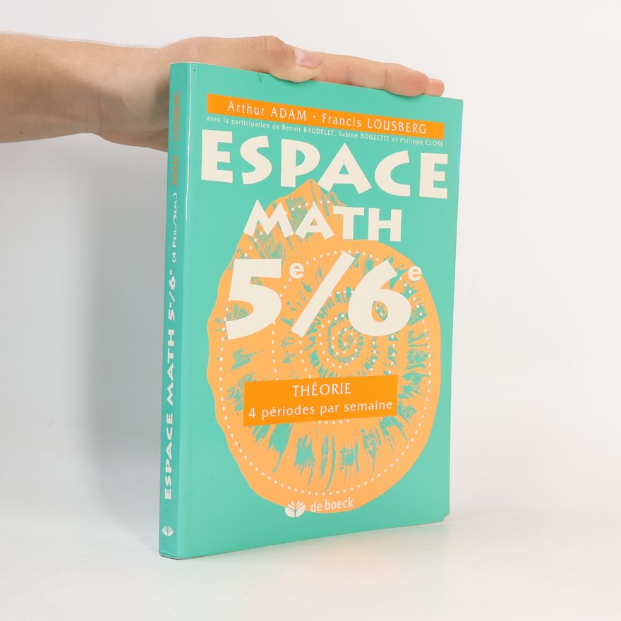 Philippe Close Espace Math. 5e/6e 4h/Sem. Manuel