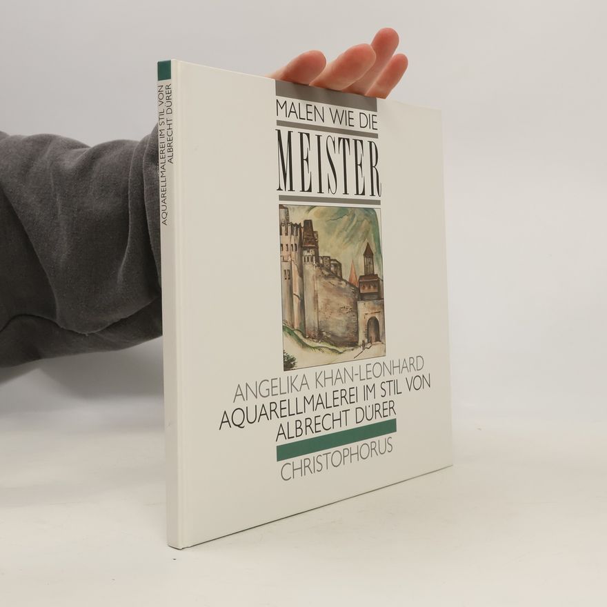 Angelika Khan-Leonhard Aquarellmalerei im Stil von Albrecht Dürer