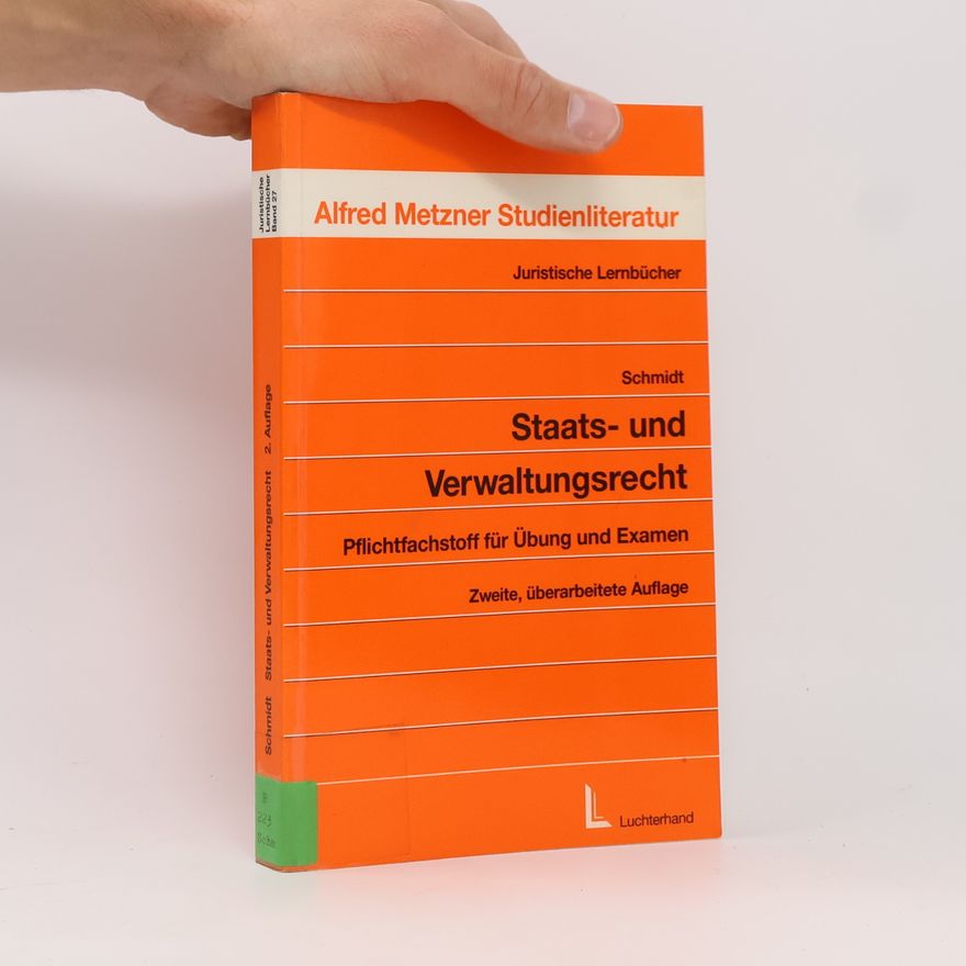 Alfred Metzner Staats- und Verwaltungsrecht