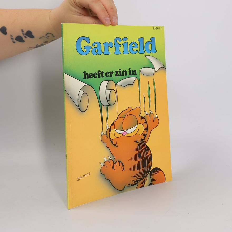 Jim Davis Garfield heeft er zin in