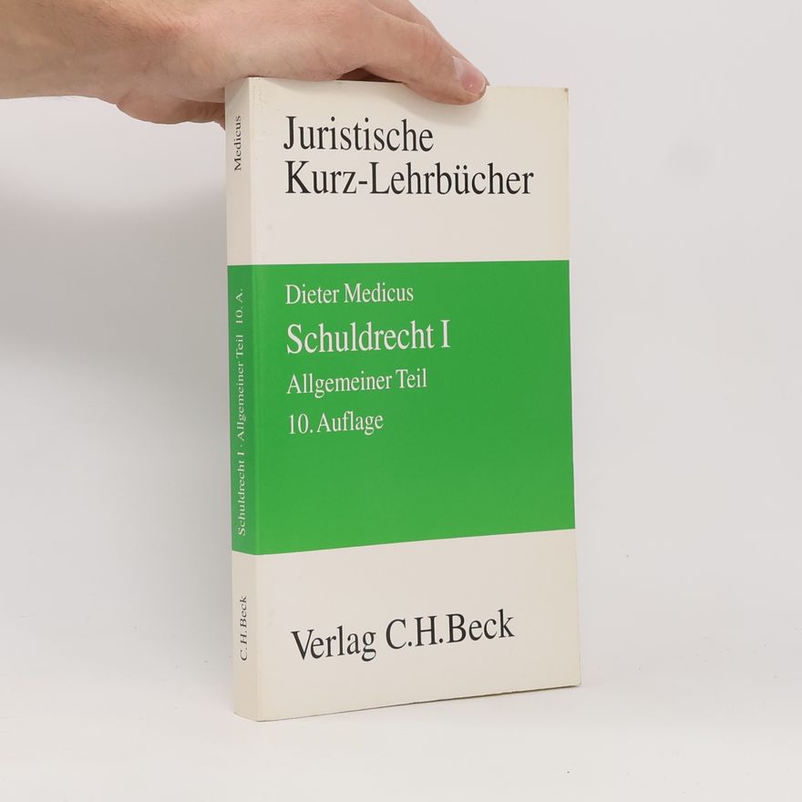 Dieter Medicus Schuldrecht