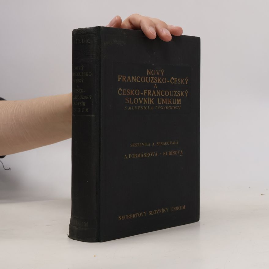 Anna FormánkováKubínová Nový francouzsko-český slovník