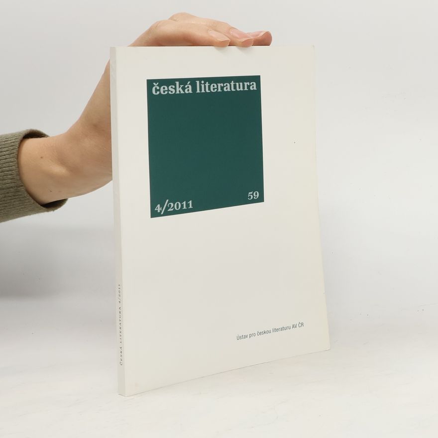 Dalibor Tureček česká literatura 4/2011