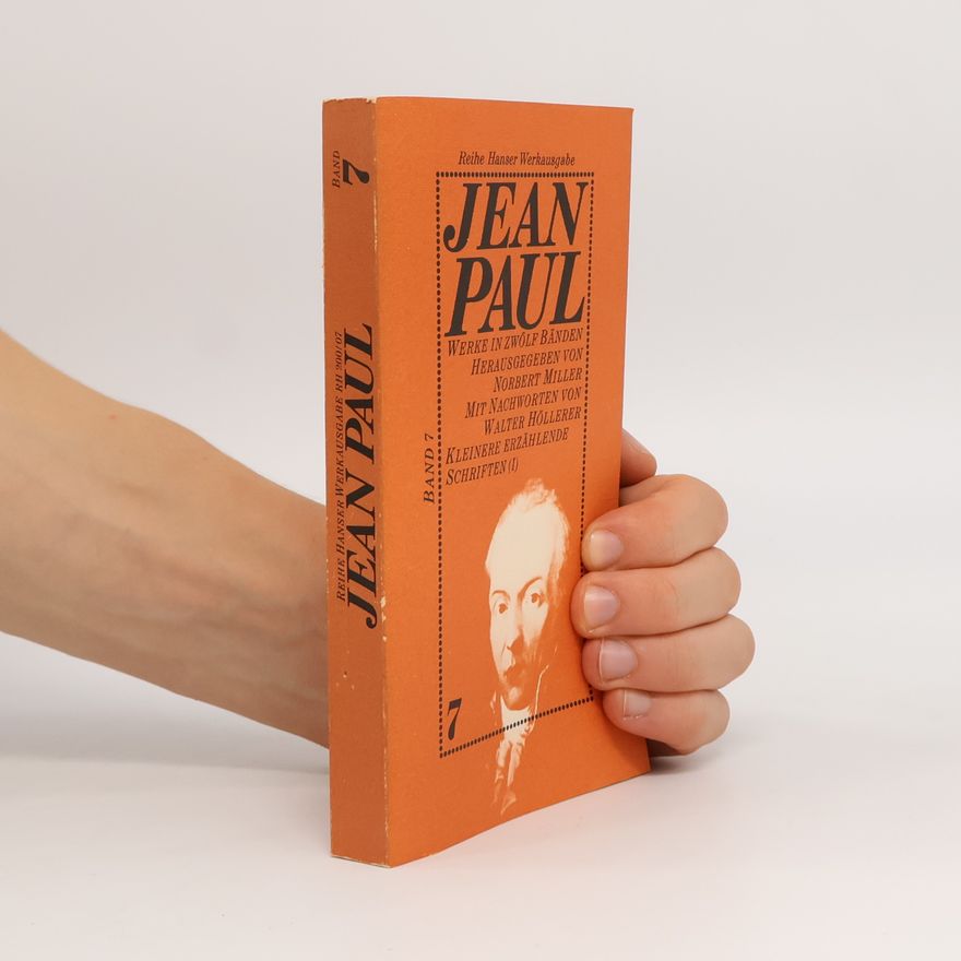 Jean Paul Reihe Hanser Werkausgabe