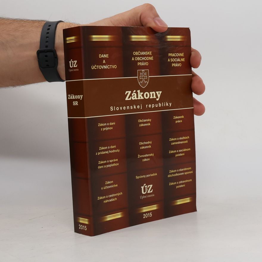 Kolektív autorov Zákony SR 2015