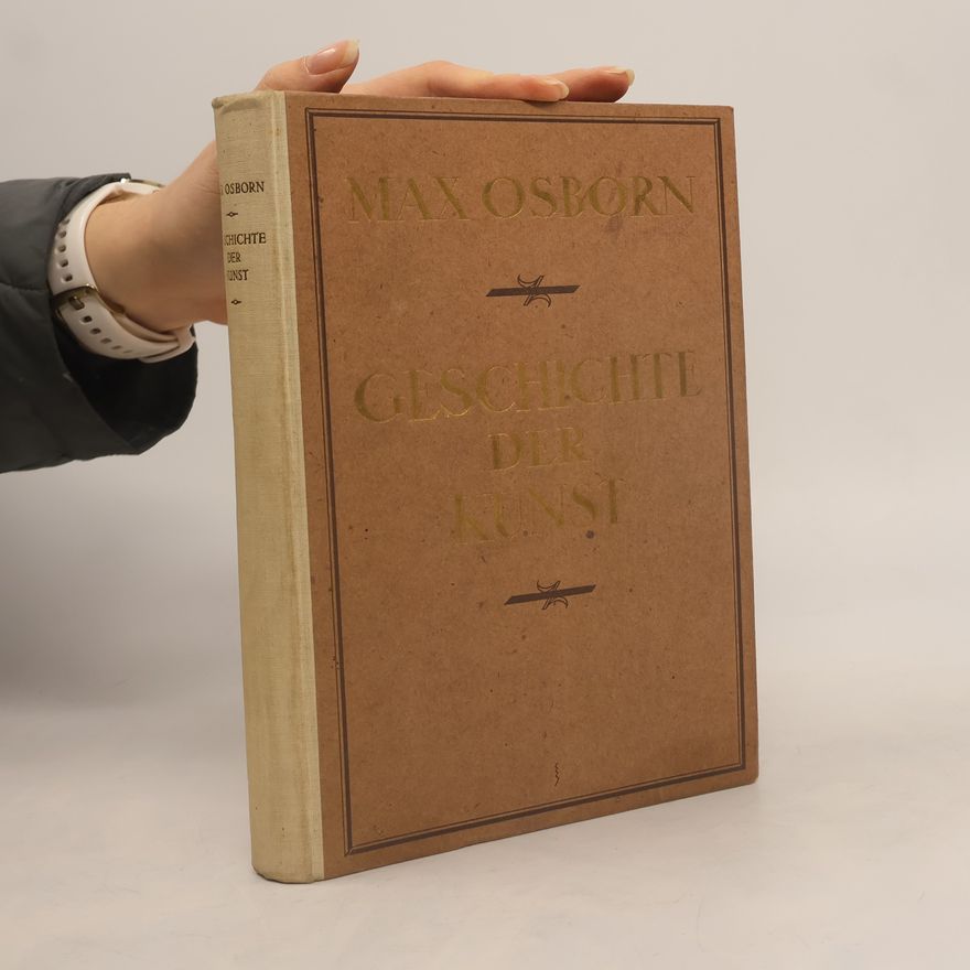 Max Osborn Geschichte der Kunst