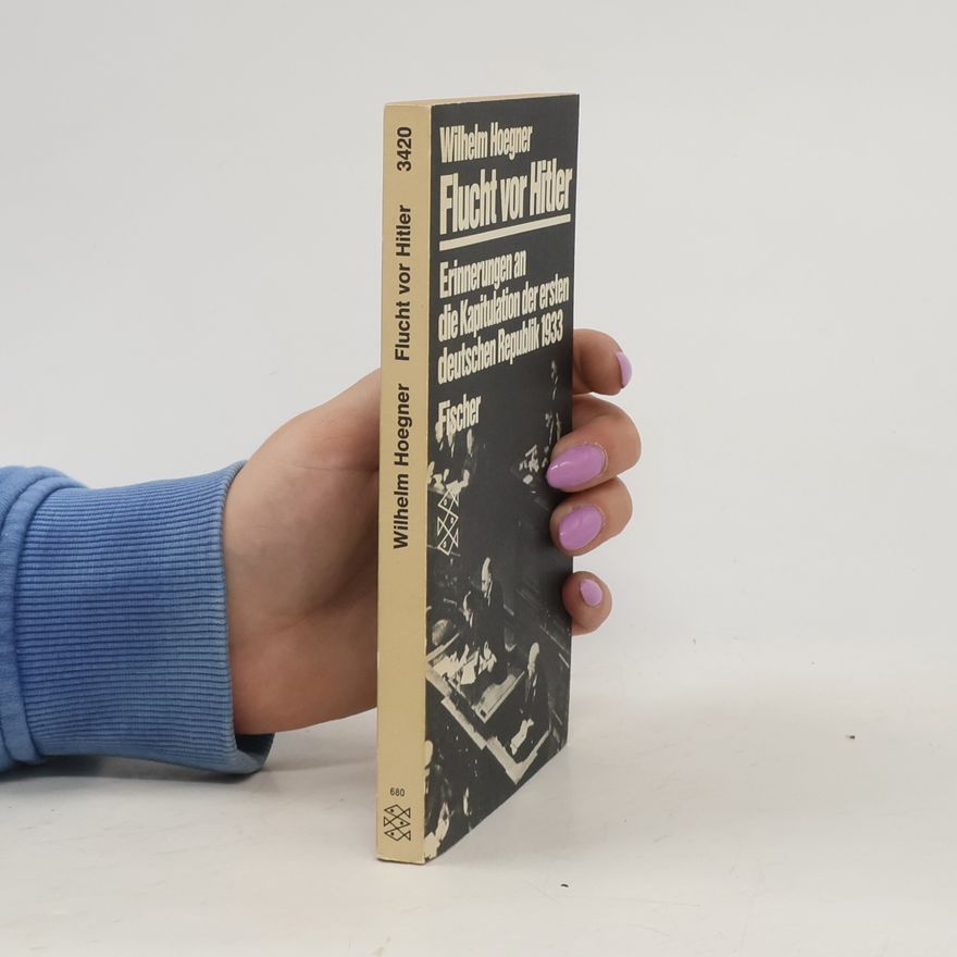 Wilhelm Hoegner Flucht vor Hitler