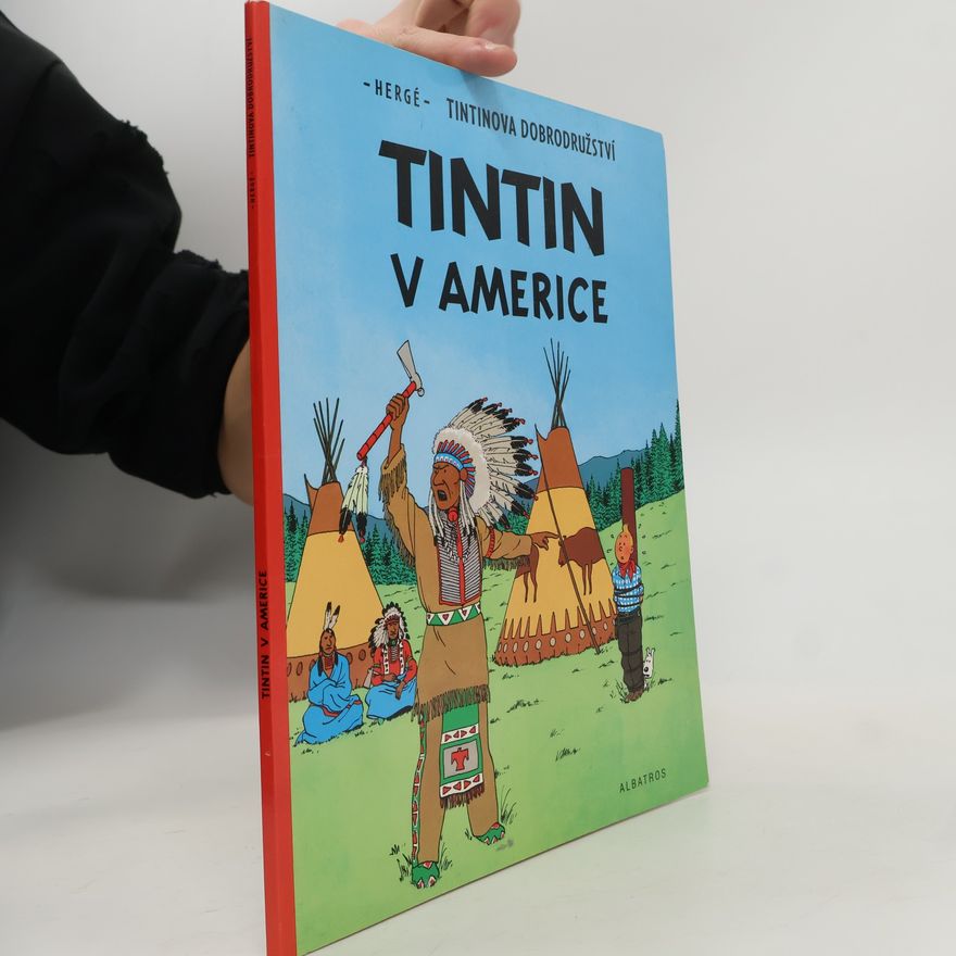 Hergé Tintin v Americe