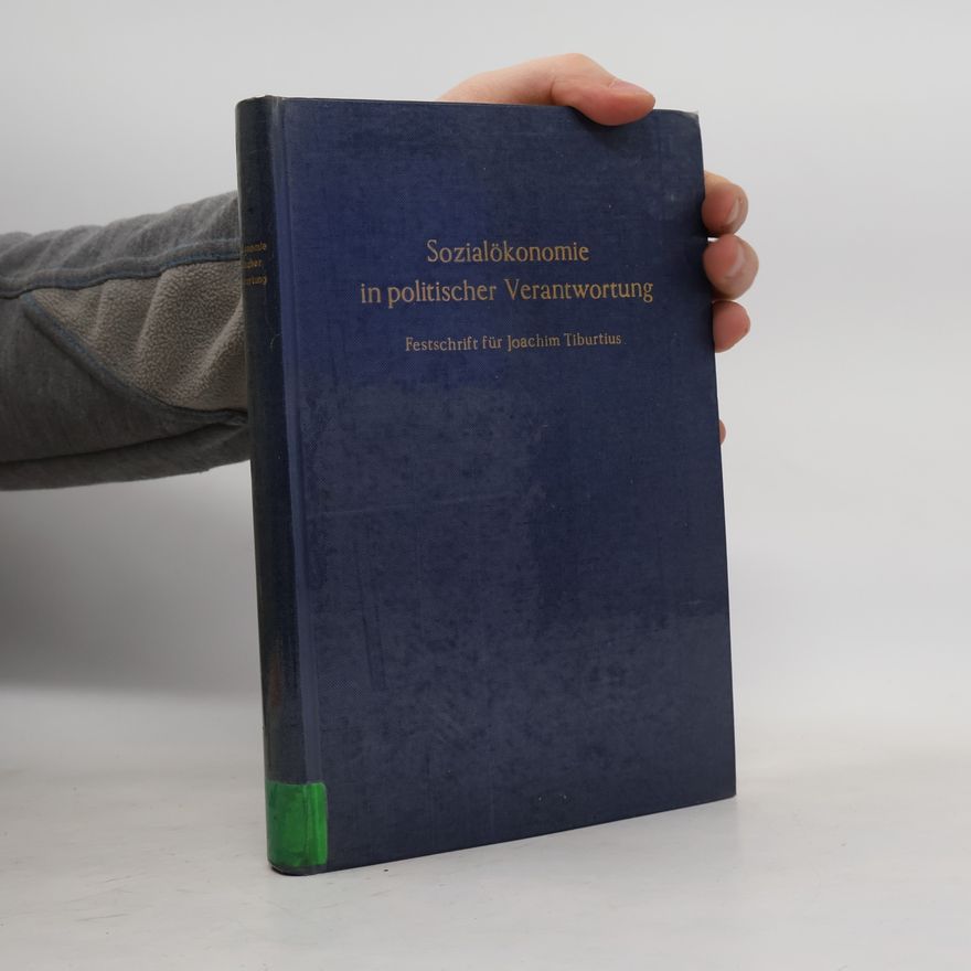 Autores varios Sozialökonomie in politischer Verantwortung