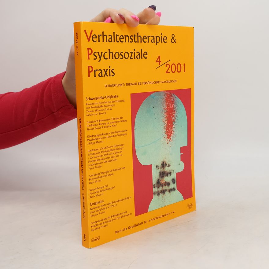 Brigitte Haaf Verhaltenstherapie & Psychosoziale Praxis 4/2001
