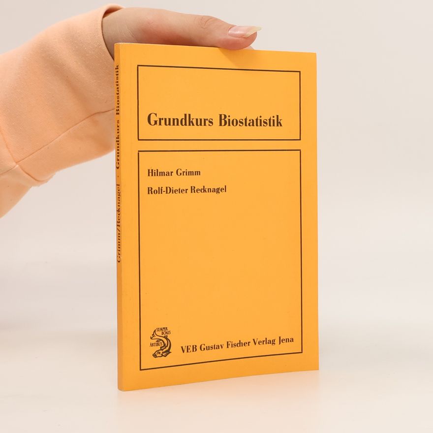Rolf-Dieter Recknagel Grundkurs Biostatistik