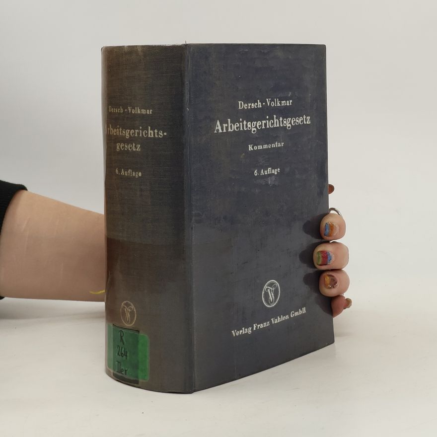 Autorenkollektiv Arbeitsgerichtsgesetz
