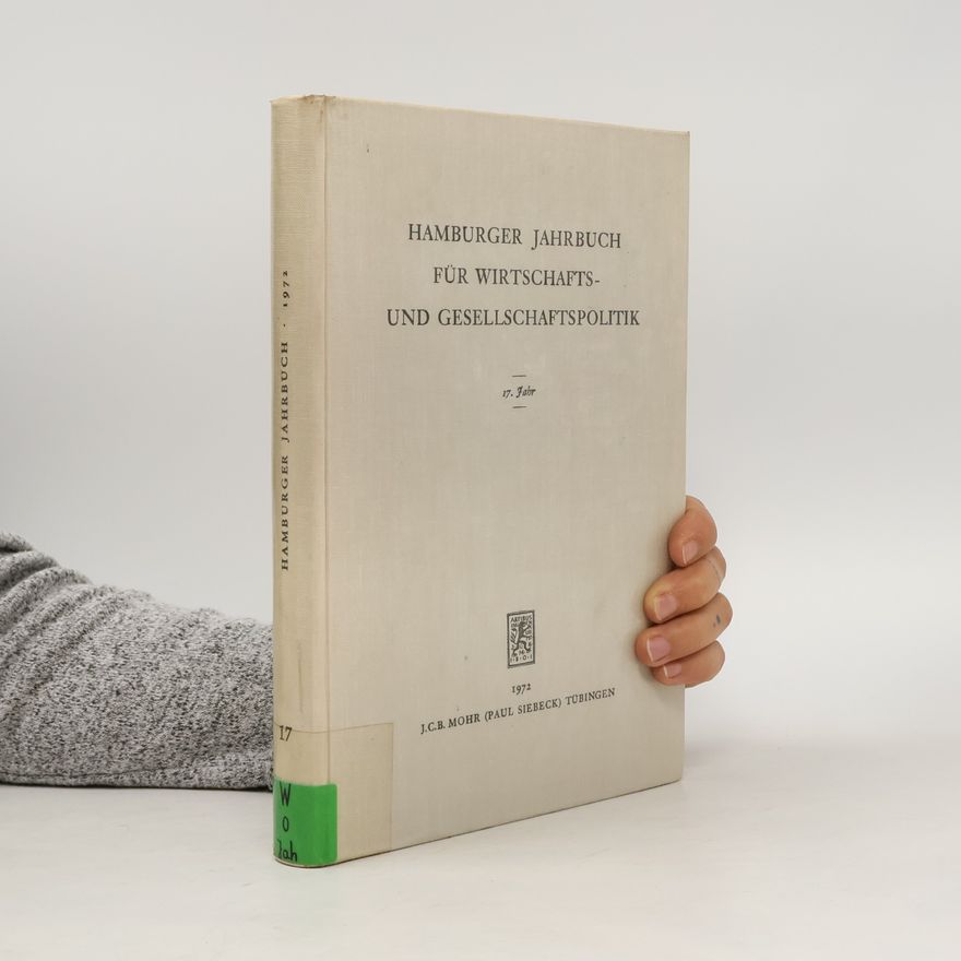 Autorenkollektiv Hamburger Jahrbuch für Wirtschafts und Gesellschaftspolitik
