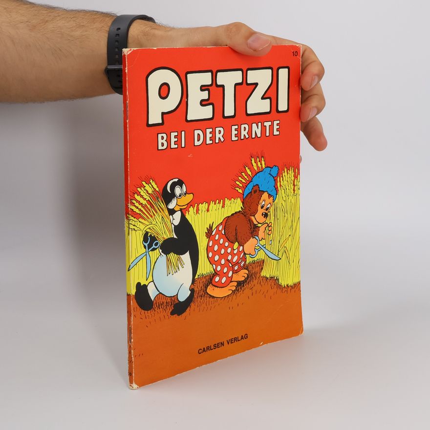 Vilh Hansen Petzi bei der Ernte