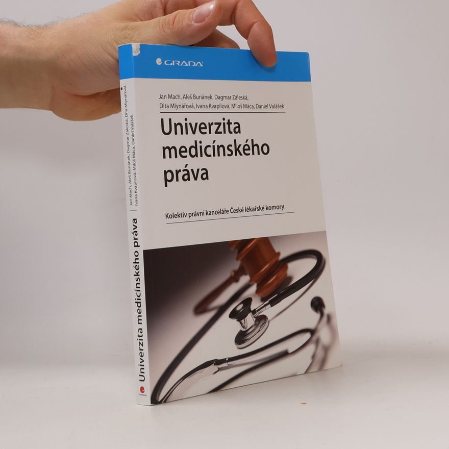 Jan Mach Univerzita medicínského práva
