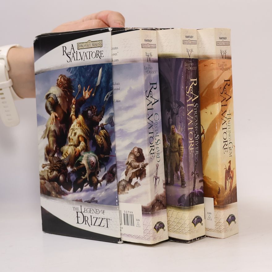R. A. Salvatore The legend of Drizzt. Set II (díly IV - VI, 3 svazky)
