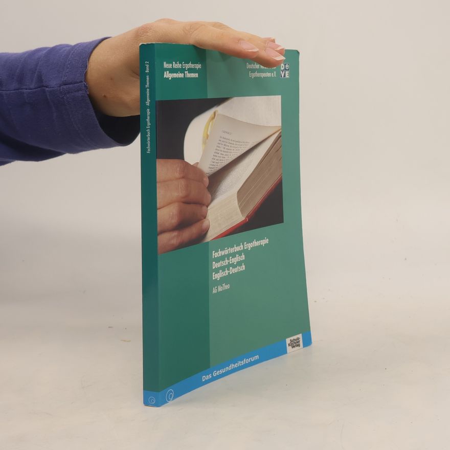 Jutta Berding Fachwörterbuch Ergotherapie, allgemeine Themen, Deutsch-Englisch, Englisch-Deutsch