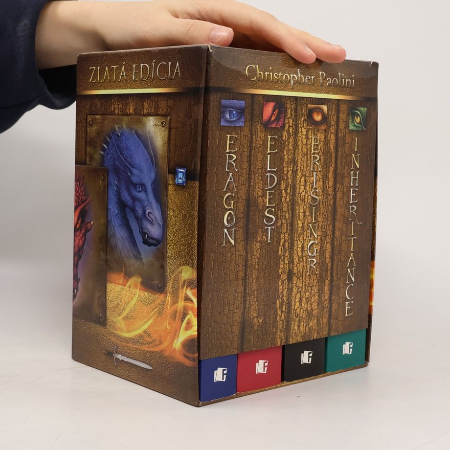 Christopher Paolini Odkaz Dračích jazdcov 1-4. Box